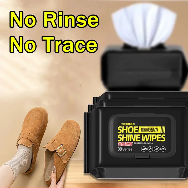 Sneaker Care Kit - Lenços Portáteis Descartáveis para Limpeza de