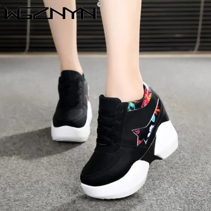 White Sneaker Care Kit - Mulheres tênis 2025 moda sapatos casuais