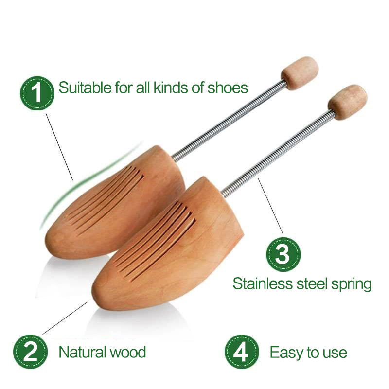 1 par de sapato de madeira uni - Shoe Tree Cedar avaliação e preço