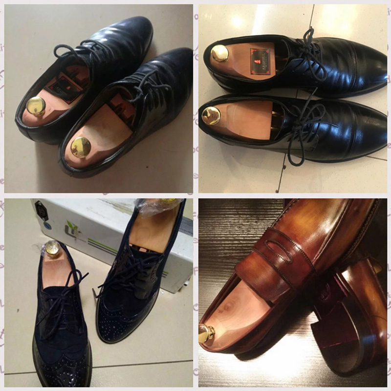 1 par de árvores de sapato aju - Shoe Tree Cedar avaliação e preço