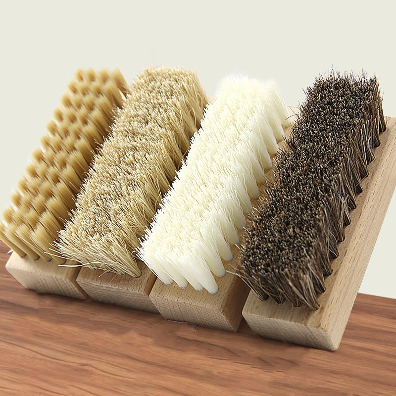 1pc cerdas de porco escova de  - Sneaker Care Kit avaliação e preço