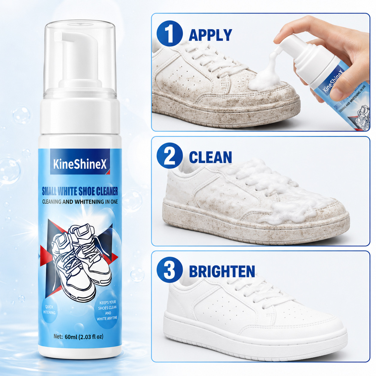 Kits de Limpeza de Calçados Gi - Sneaker Care Kit avaliação e preço